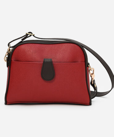 Bergen Crossbody Bag (Vermilion)