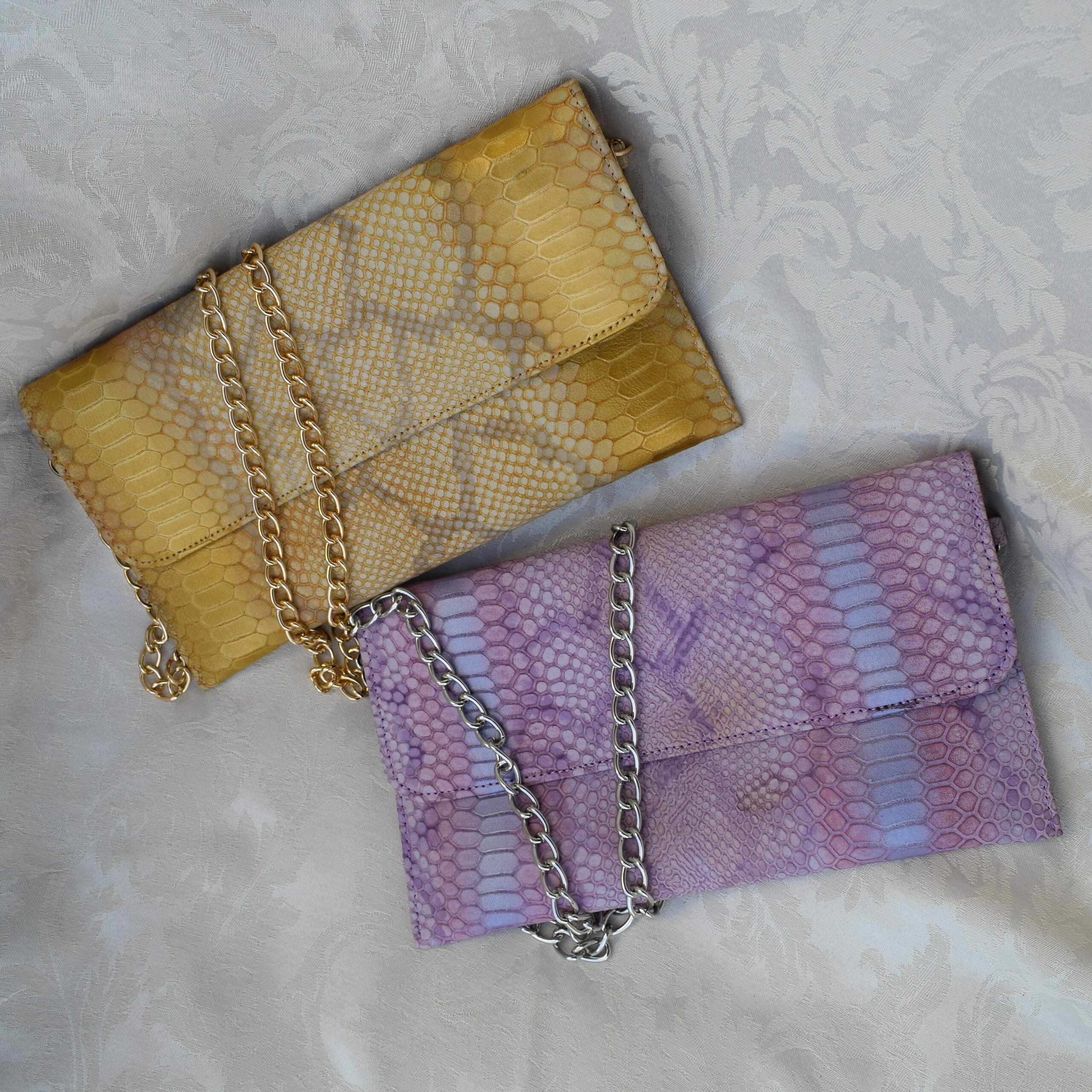 Giselle Clutch Bag (Gold) - Image 6