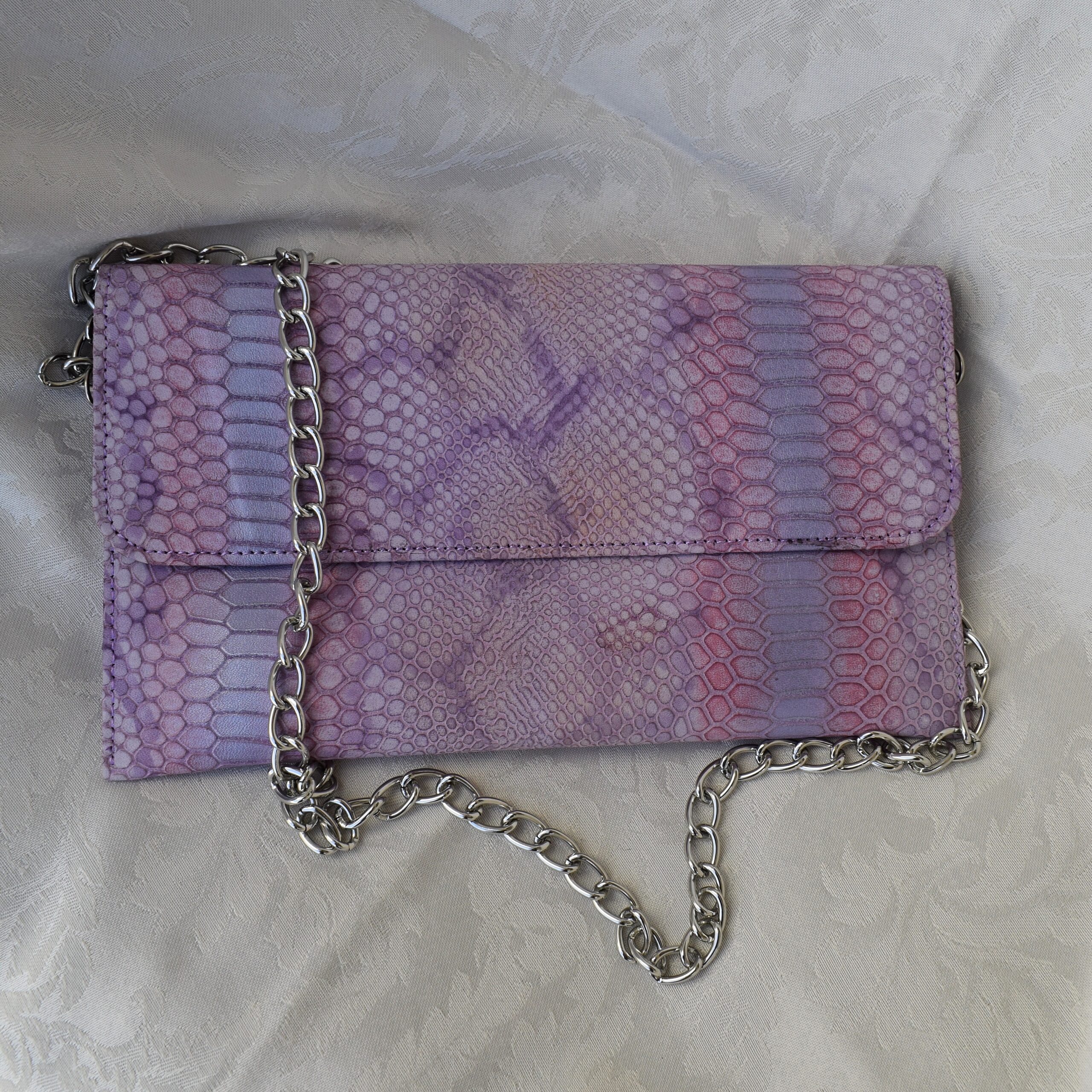 Giselle Clutch Bag (Mauve) - Image 5