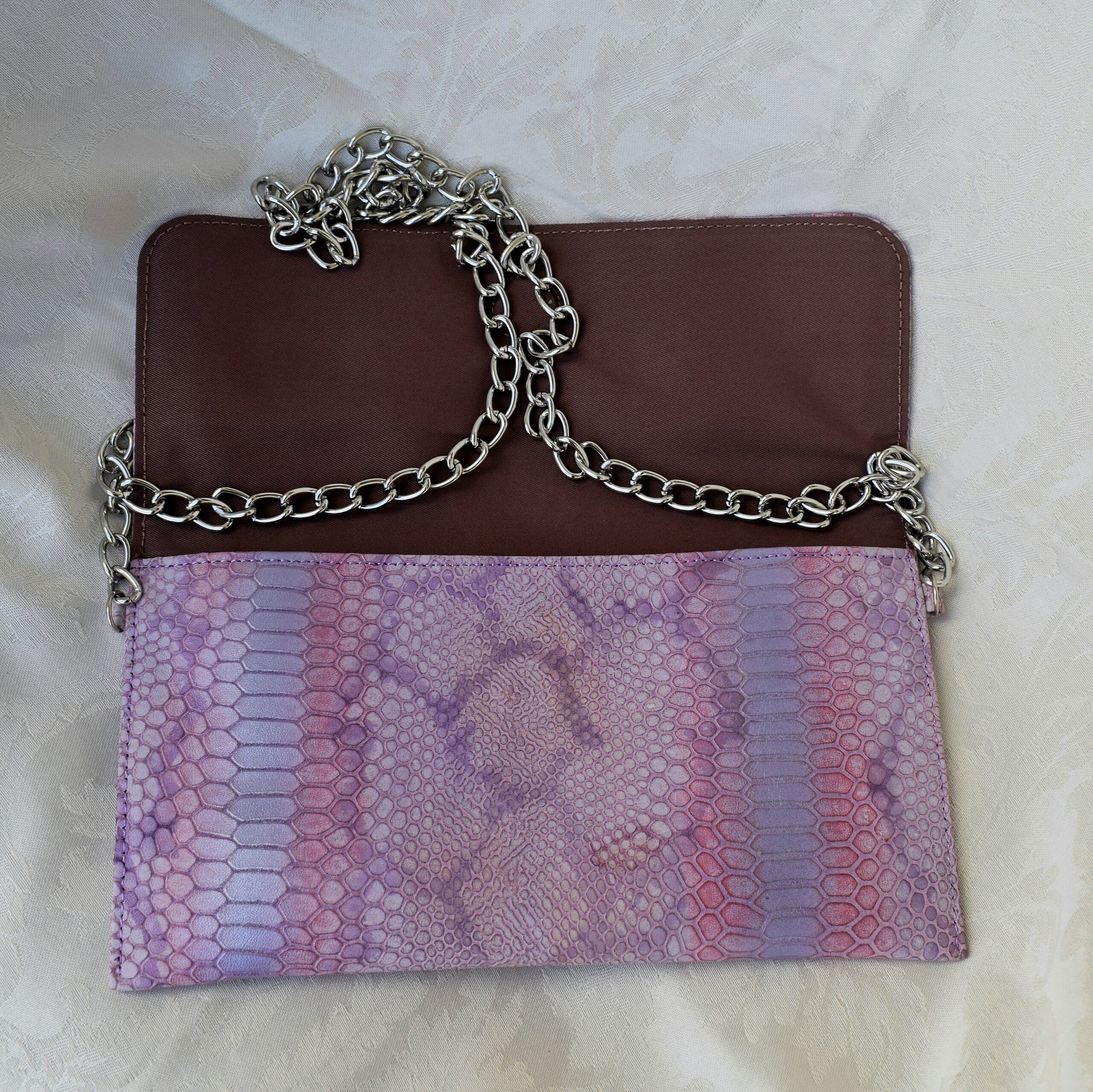 Giselle Clutch Bag (Mauve) - Image 3