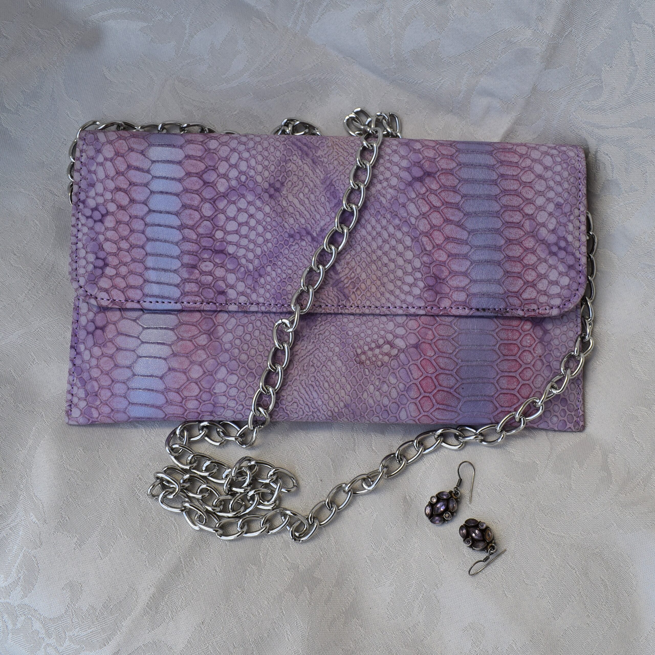 Giselle Clutch Bag (Mauve)
